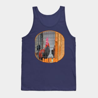 Caged animals Freedom Hens Tank Top